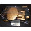 STAR TREK TNG GOLD ENTERPRISE MODEL TOY STILL SEALED IN BOX