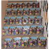 STAR TREK TNG ACTION FIGURES PLAYMATES YELLOW DOT LOT OF 29 W/ 17 UNPUNCHED