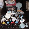 Image 1 : STAR TREK HUGE HORDE OF VINTAGE SHIP AND ACTION FUGURE MODELS PRO BUILT
