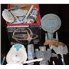 Image 2 : STAR TREK HUGE HORDE OF VINTAGE SHIP AND ACTION FUGURE MODELS PRO BUILT