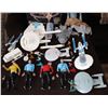 Image 3 : STAR TREK HUGE HORDE OF VINTAGE SHIP AND ACTION FUGURE MODELS PRO BUILT