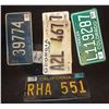 LICENSE PLATES FROM 90's OR PERIOD FILMS USED IN SEVERAL PRODUCTIONS