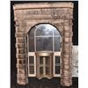 Image 1 : GODZILLA FLATIRON BUILDING REVOLVING DOORWAY WITH ARCH SECTION SCREEN USED