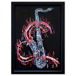 Patricia Govezensky- Original Painting on Cutout Steel "Orchestra"