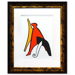 Alexander Calder- Lithograph "DLM141 - Sabot et bonnet phrygien"