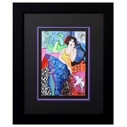 Patricia Govezensky- Original Watercolor "Thinking"