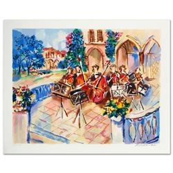 "Orchestral Balcony" Limited Edition Serigraph by Michael Rozenvain, Numbered and Hand Signed with C