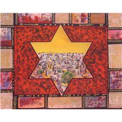 Victor- Original Serigraph "Star of Jerusalem "