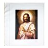 Image 1 : Steve Kaufman (1960-2010), "Jesus Peace (State 2)" Hand Signed and Numbered Limited Edition Hand Pul