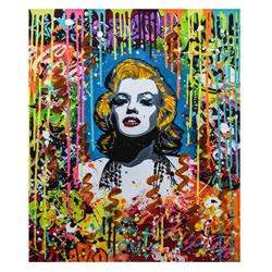 Nastya Rovenskaya- Mixed Media "Blonde Bombshell"