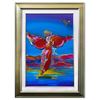 Image 1 : Peter Max- Original Mixed Media "Ascending Angel"