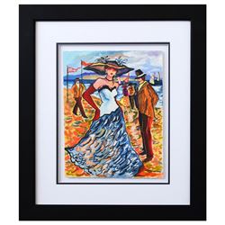 Patricia Govezensky- Original Watercolor "Venice Beach"