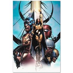 Marvel Comics "New Avengers #10" Numbered Limited Edition Giclee on Canvas by David Finch with COA.