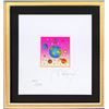 Image 2 : Peter Max- Original Lithograph "Cosmic Runner with Planets (Mini)"