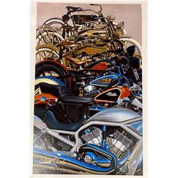 Scott Jacobs- Original Giclee on Canvas "100 Years"