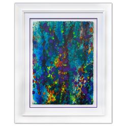 Wyland- Original Watercolor "Pollack Coral Reef"