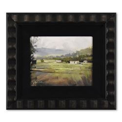 Vadim Zanginian, Framed Original Acrylic Painting on Board, Hand Signed with Letter of Authenticity.