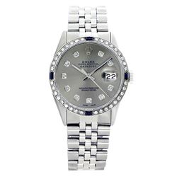Rolex Pre-owned 36mm Mens Grey Stainless Steel