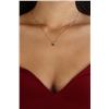 Image 1 : Natural 0.74 ctw Black Diamond Solitaire Necklace 14K White Gold - REF-30Z8R