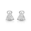 Image 1 : Natural 2 CTW Diamond Earrings 14K White Gold - REF-281N7Y