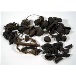 A COLLECTION OF DANCE RATTLES