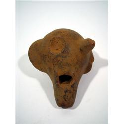 TWO CERAMIC SEPIK ARTEFACTS