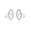Image 1 : Natural 0.29 CTW Diamond Earrings 14K White Gold - REF-31T5X