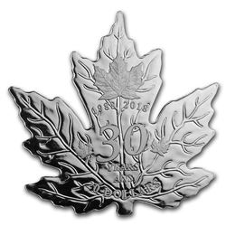2018 Canada 1 oz Silver $20 30th Anniv of the Silver Maple Leaf