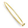 Image 2 : 14k Gold Hinged Bangle Bracelet
