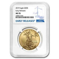 2019 1 oz Gold American Eagle MS-70 NGC (Early Releases)