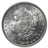 Image 2 : 1878 Morgan Dollar 7 TF Rev of 78 MS-63 NGC