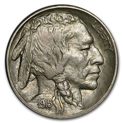 1915-S Buffalo Nickel AU