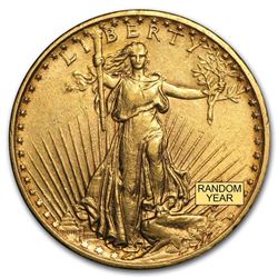 $20 Saint-Gaudens Gold Double Eagle XF (Random Year)
