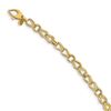 Image 1 : 14k Yellow Gold 7 mm Fancy Link Bracelet - 7.5 in.