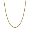 Image 1 : 14k Yellow Gold 3 mm Regular Rope Chain - 28 in.
