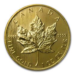 1997 Canada 1 oz Gold Maple Leaf BU