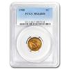 Image 1 : 1908 Indian Head Cent MS-64 PCGS (Red)