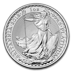 2018 Great Britain 1 oz Platinum Britannia BU