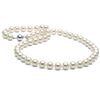 Image 1 : White Akoya Pearl Necklace, 7.5-8.0mm