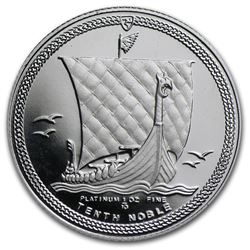 Isle of Man 1/10 oz Platinum Noble Proof