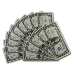 1935 $1.00 Silver Certificate CU (14 Consecutive Notes)