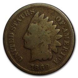1869 Indian Head Cent Good