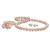 Image 1 : Pink Freshwater Pearl 3-Piece Jewelry Set, 8.5-9.0mm