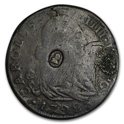 1797 Great Britain Silver 4 Shillings 9 Pence Emergency Issue