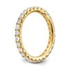 Image 1 : Natural 2.02 CTW Round Brilliant Diamond Eternity Band Wedding Ring 18KT Yellow Gold