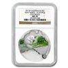 Image 1 : 2013 Australia 1 oz Silver Platypus Map Shape MS-70 NGC