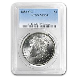 1883-CC Morgan Dollar MS-64 PCGS