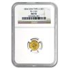 Image 1 : 1854 $1 Indian Head Gold Type-2 AU-55 NGC
