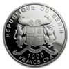 Image 2 : 2019 Benin 1 oz Silver 1,000 Francs Source of Life: Water