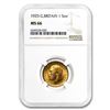 Image 1 : 1925 Great Britain Gold Sovereign George V MS-66 NGC